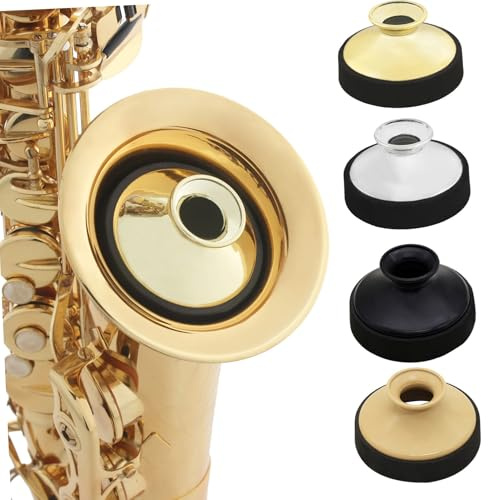 Altsaxophon-Dämpfer, Runder ABS-Schalldämpfer. Anfänger Üben Das Spielen Des Saxophon-Schalldämpfers