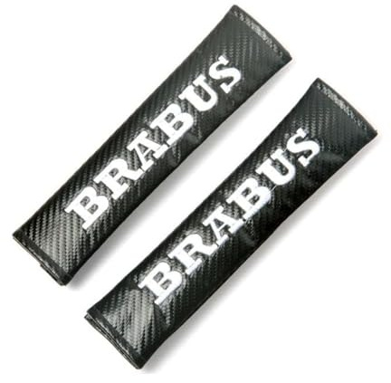 Xiazhi Protezione per Cintura di Sicurezza Auto per Smart Brabus, 2 PCS Copri Cintura di Sicurezza Auto Imbottiture per Cinture di Sicurezza