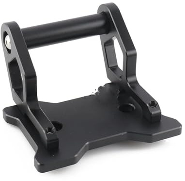 Isctxh Porta Cellulare Moto 450MT 2024 Supporto Per Telefono GPS In Alluminio CNC Per Moto Di Navigazione Nuova Staffa Estensione Nera Da 12 Mm/22 Mm Per CFMOTO(Black -12MM)