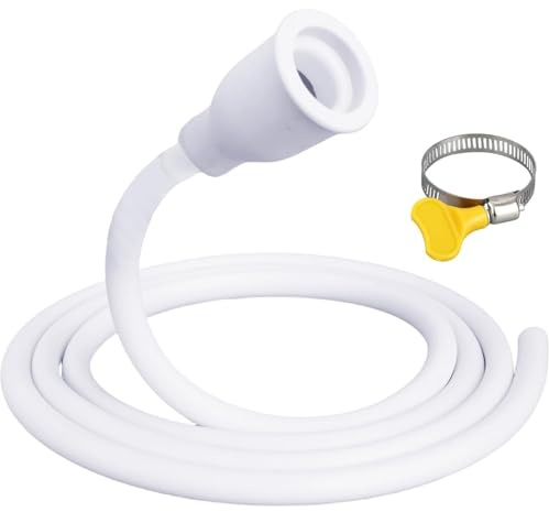 Sink Hose Attachment for Faucet, Adjustable Kitchen Tap Hose Connector, Portable Sink Hose for Water Fill Accessories for Buckets Tanks