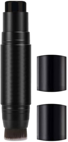 ULTECHNOVO Bartfüllstift für Herren 2 in 1 Bartverschönerungsfüller mit Hautfreundlichem Kunststoff und Künstlichen Fasern Elegantes Design für Präzises Bartstyling und Bartformung