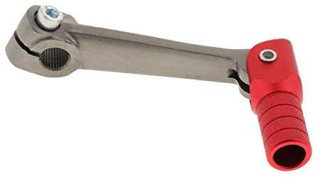 perfk Levier Changement de Vitesse Sélecteur Vitesse Gear Shifter Moto 11mm en Aluminium pour 50 70 90 90cc