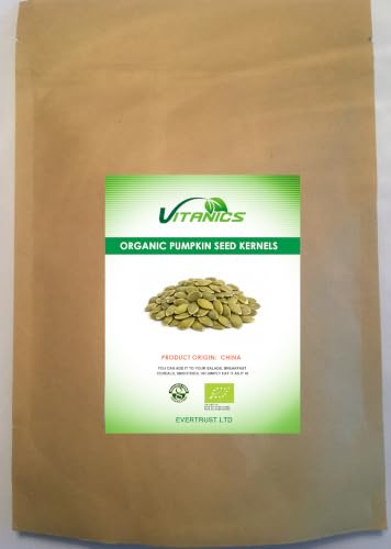 Ekologiska pumpafrön (Pumpkin Seed Kernels) (1kg)