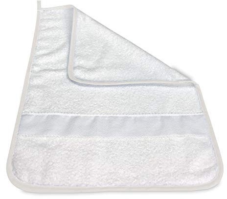 Tex family ASCIUGAMANO FREDO ASILO bordato in TINTA UNITA con tela AIDA per ricamare il nome - Bianco