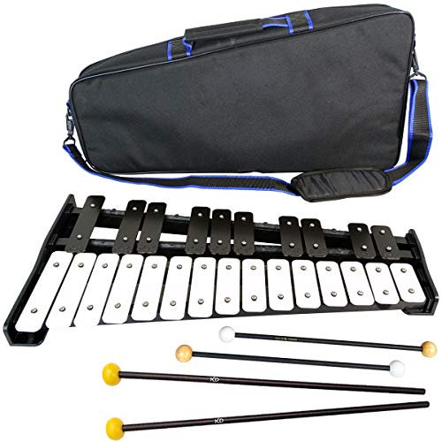 Sonor GL25 PN chromatisches Glockenspiel + keepdrum XM4 Mallet Schlägel 1 Paar
