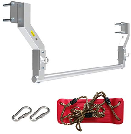 JDKC- Klimmzugstange Klimmzugstange Wandmontage, Heim-Fitnessgeräte, Schaukel, Maximale Tragfähigkeit 300 Kg Power Rack (Color : Silver, Size : Style2)