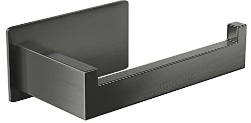 Eowihor Toilettenpapierhalter ohne Bohren Selbstklebend Toilettenpapierrollenhalter Edelstahl Klopapierhalter Klorollenhalter für Küche und Badzimmer, Grau