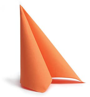 Alvotex SOFT POINT Servietten 38x38cm 50/1 - ORANGE (313)