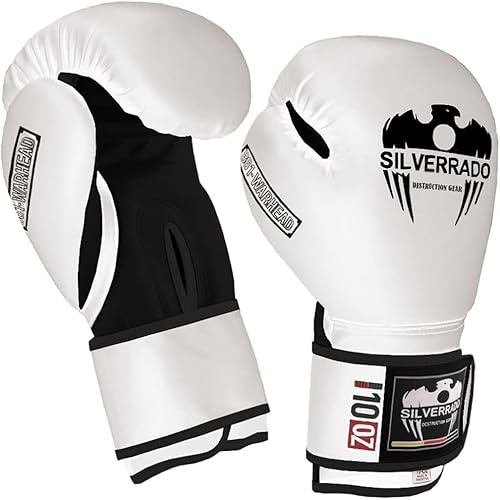 Silverrado boxning handskar för män/kvinnor, muay thai, sparring, kickboxing handskar för MMA kampsport träning och punking handskar 20 30 ml