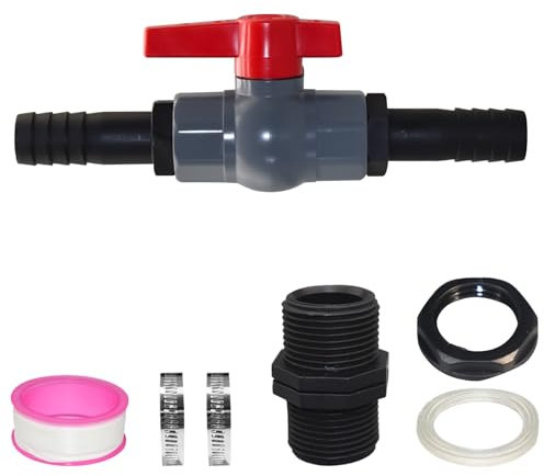 Schlauchverbinder Set, Schlauch-Reparatur-Anschlüsse Mit Reparatursatz Gartenschlauch Anschluss Container Tankadapter Auslaufhahn Schlauchverbinder Gartenschlauch Verbinder Für Wasserhähne (32mm)