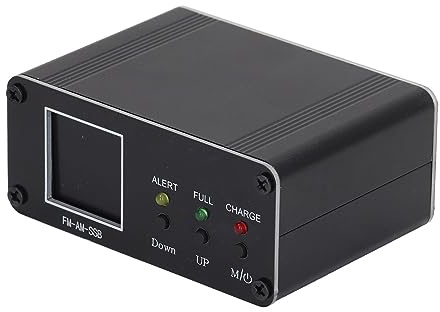 Compteur de Puissance SWR, Compteur de Puissance Numérique SWR, 120 W 1,8 MHz-54 MHz FM AM SSB Compteur Numérique de Courte Durée pour Radios CB, Radios CB à Montage Fixe