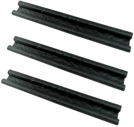 Zugluftstopper Doppeldichtung Türdichtung Windstopper Luftzugstopper Türwindstopper Türstopper Kälteschutz 90cm anpassbar 3er Pack