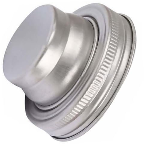 Cabilock Pcs Protein Shaker Lid Jar Cap Strainer Stainless Steel Anti-Scratch for Flour Sifting Pepper Dispenser Cocktail Shaker Easy to Clean