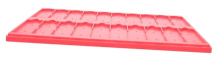 iplusmile Mikroskop Objektträger Aufbewahrungsbox Rutschfeste Stapelbare Schale Mit Nummerierten Fächern Für Präzise Slide-organisation Farbe Zufällig