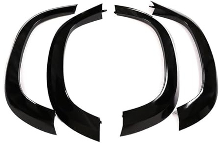 Auto Paraspruzzi Per Defender 90 110 2020 2021 2022 Parafanghi Per Auto Passaruota Kit Carrozzeria Copriparaurti Paraspruzzi(Nero)