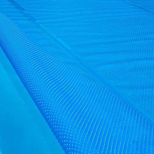 Schwimmende Poolabdeckung, Sommerschwimmbad-Thermodecke, Pool-Solarfolie für runde, rechteckige Pools, zuschneidbar(4X8m/13.1X26.2ft)