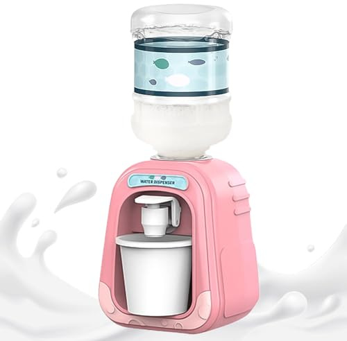 Mini dispensador de agua – Dispensador de bebidas de dibujos animados de 7,48 pulgadas | ABS para niños – Diseño respetuoso con el medio ambiente irrompible para la cocina de juegos garantiza