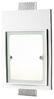 Ineslam Twist 2081 Empotrable de Pared, G9, Blanco