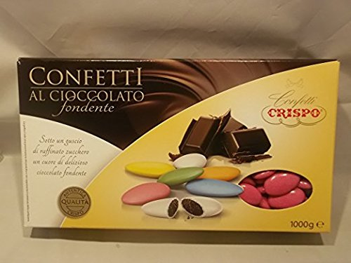 CRISPO FUCSIA - CONFETTI AL CIOCCOLATO FONDENTE 1 KG