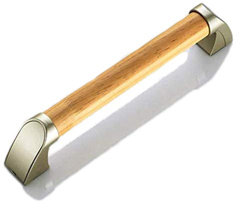 Sicherheitsgriff für Dusche und Badewanne 34 cm, Holz Griffe Haltegriffe für Dusche Bad Extra Stabil Handlauf Toilette Badewannengriff, Wandhaltegriff Sicherer Halt in Dusche