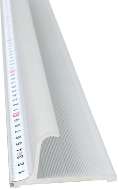 SPRINTIS Schneidelineal 75 cm, Aluminium, Sicherheitslineal mit Fingerschutz, Stahlkante und Anti-Rutsch-Beschichtung für präzise Schnitte