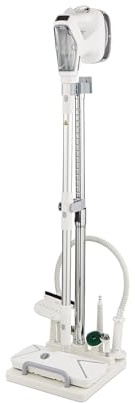 GEEPAS Steam Mop & Handheld Steam Cleaner | Multifunctional Upright Floor Steamer for Carpet Bathroom Kitchen | 30s Heat Up 15min Run Time 5m Cable | Kills 99.9% Germs Bacteria | 2 Year Warranty 1500W