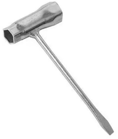 Sivono Motosägenschlüssel Kettensägenschlüssel 13 * 19 mm + Schlitzschraubendreher,Zündkerzenschlüssel,Kombischlüssel,T-Schlüssel für Motorsägen