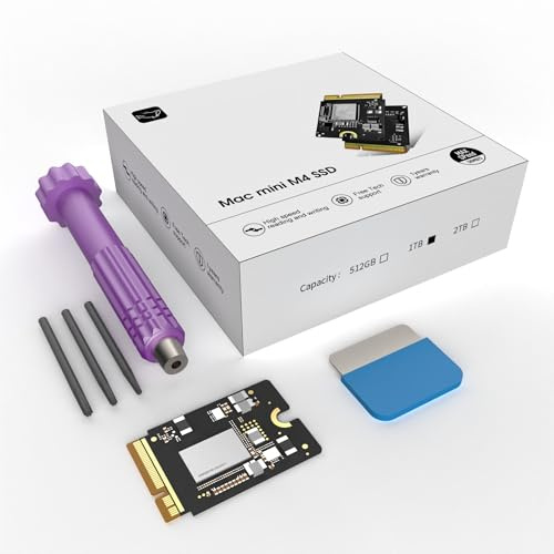 NURUBRM 2025 M4 Mac mini 1 TB SSD ersättningsuppgradering