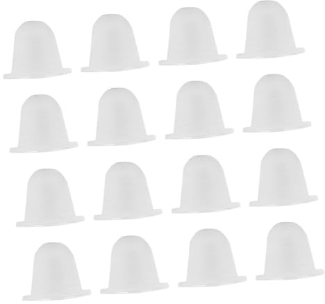 Gogogmee 200Pcs Godets d'Encre pour Tatouage en Silicone Bouchons Multifonctionnels à Contenance et Stabilité pour Matériel de Tatouage Professionnel
