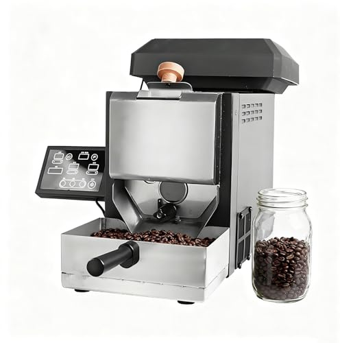 Torréfacteur électrique de Grains de café, capacité de 300 g, torréfacteur Domestique Intelligent avec Filtre à fumée, pour torréfier Les Grains de café, Les cacahuètes et Les Noix.