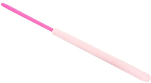 Abaodam Baguette de Nettoyage pour Flûte à Bec Intégrée en Caoutchouc Coloré Rose, Accessoire D’entretien Solide pour Instruments à Vent, Fournitures de Nettoyage à Domicile, Nettoyeur