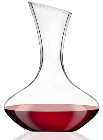Godinger Wine Decanter Carafe, Hand Blown Wine Decanter Aerator - Wine Gift