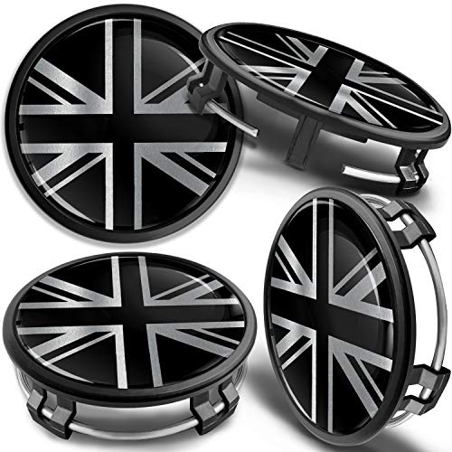 SkinoEu Nabendeckel 75mm kompatibel mit Mercedes 4er Set Nabenkappen cm 29