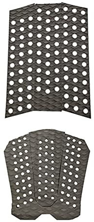 Z-LIANG Surfbrett Eva Deck Grip Pad Skimboard Front Pad und Tail Pad Stomp Pad für Stomp Skimboards, Surfbretter, Fischbrett (Color : Light Grey)