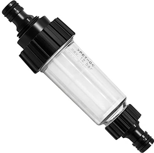 VARIOSAN Filtro acqua con adattatore 15648, 3/4, per idropulitrice, pompa o camper, compatibile con Kärcher 4.730-059.0