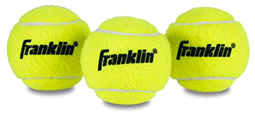 Franklin Sports Padel Paddle Tennisbälle – Pro+ Padelbälle – 3er-Pack Dose Paddel-Tennisbälle – offizielle Padelbälle – langlebige Premium-Leistung