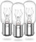 Klarlight Bombilla de bayoneta 15W, B15 Bombilla para máquina de coser regulable, T22 Pequeña bombilla de bayoneta para máquina de coser, luz nocturna, AC220-240V, blanco cálido 2700k (paquete de 3)