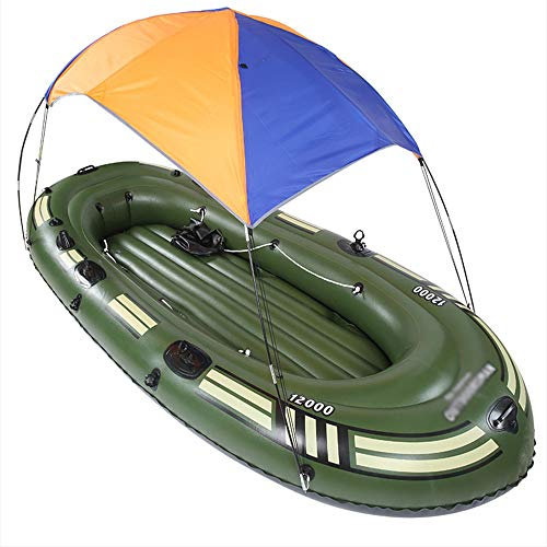Große Schlauchboote für Flüsse mit Überdachung, Schlauchboot mit Rudern für 4 Personen, Schlauchboot für Pool mit Überdachung, Tourenkajak