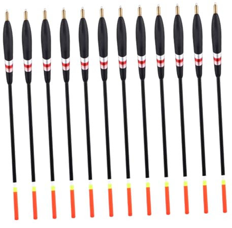 Happyyami 48pcs Fishing Floats Pole Bobbers for Carp Sea Fly Fishing Accessories