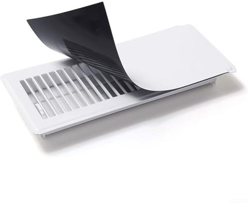 Cubierta de ventilación, cubiertas magnéticas para rejillas de ventilación de suelo, pared, bloqueador de ventilación para la mayoría de las áreas de estar, cocinas, baños y salas de estar (14 x 30,48