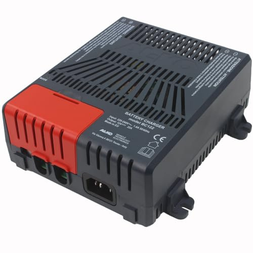 AL-KO BC 122 Chargeur de batterie automatique 12 V/22 A pour batteries au lithium/plomb/gel/AGM 320 W
