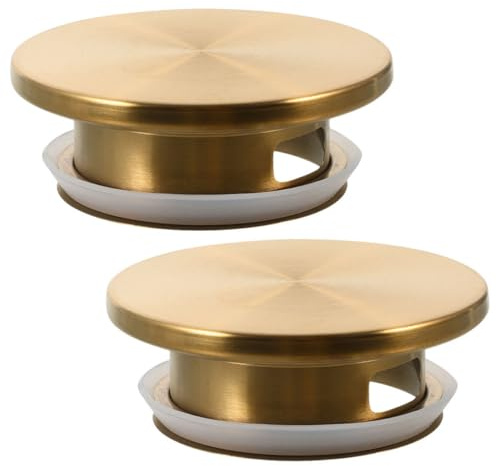 GALPADA 2pcs Stainless Steel Carafe Replacement Lids with Excellent Sealing and Heat Resistance for Water Bottles, for Outdoor Picnics and Office Use