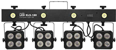 Eurolite LED KLS-180 Kompakt-Lichtset - Scheinwerfer und Effekt Set