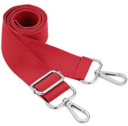 Breiter Schultertaschengurt,Verstellbarer Ersatz-Taschengurt mit Metall-Drehhaken,weiche Canvas-Taschengurte,Schultertaschengurt,Gürtel,Messenger Bag,austauschbarer Gurt für Crossbody-Handtasche