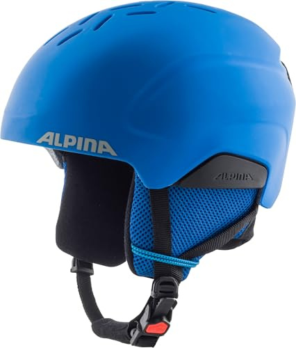Alpina PIZI Gafas Deportivas, Unisex Niños, Blue Matt, 46-51