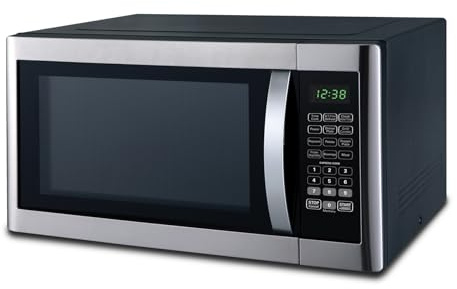 Smad Four Micro-ondes Combiné, 42L, Four Micro-ondes avec Grill, Micro-ondes 1100W, Grill 1200-1400W, 11 Niveaux de Puissance, Micro-ondes Multifonctions, Plateau Tournant 345mm