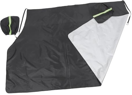 PAMINGONO Cubre Parabrisas Parasol Nieve Funda Retrovisor 3pcs 190t170t Poliéster Resistente Al Viento