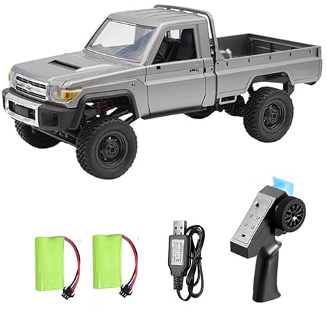 Dodoore MN82 PRO Remote Control Cars, 1/12 RC Crawler 2.4G RTR Full Proportional Off Road Pickup Truck with LED Lights, All Terrain RC Climbing Car RC Car for Adults Toys Gifts