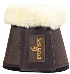 Kentucky - Sprungglocken Lammfell braun L