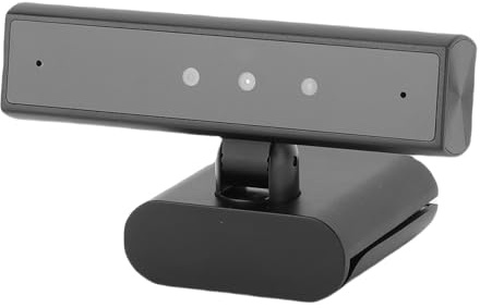 Bewinner Face Déverrouille la Webcam, Haute Définition 5MP 4K 85 Degrés Caméra avec Micro, PC 10 11 Caméra Informatique pour Reconnaissance du Visage, Connexion du Compte du Site Web